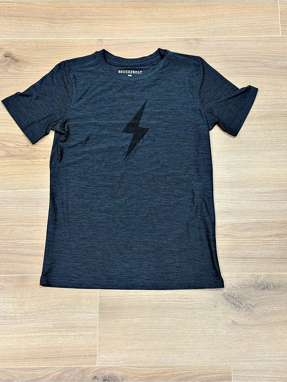 Bruce Bolt Kids' Bolt SuperSoft T-Shirt Men's Short Sleeve Black